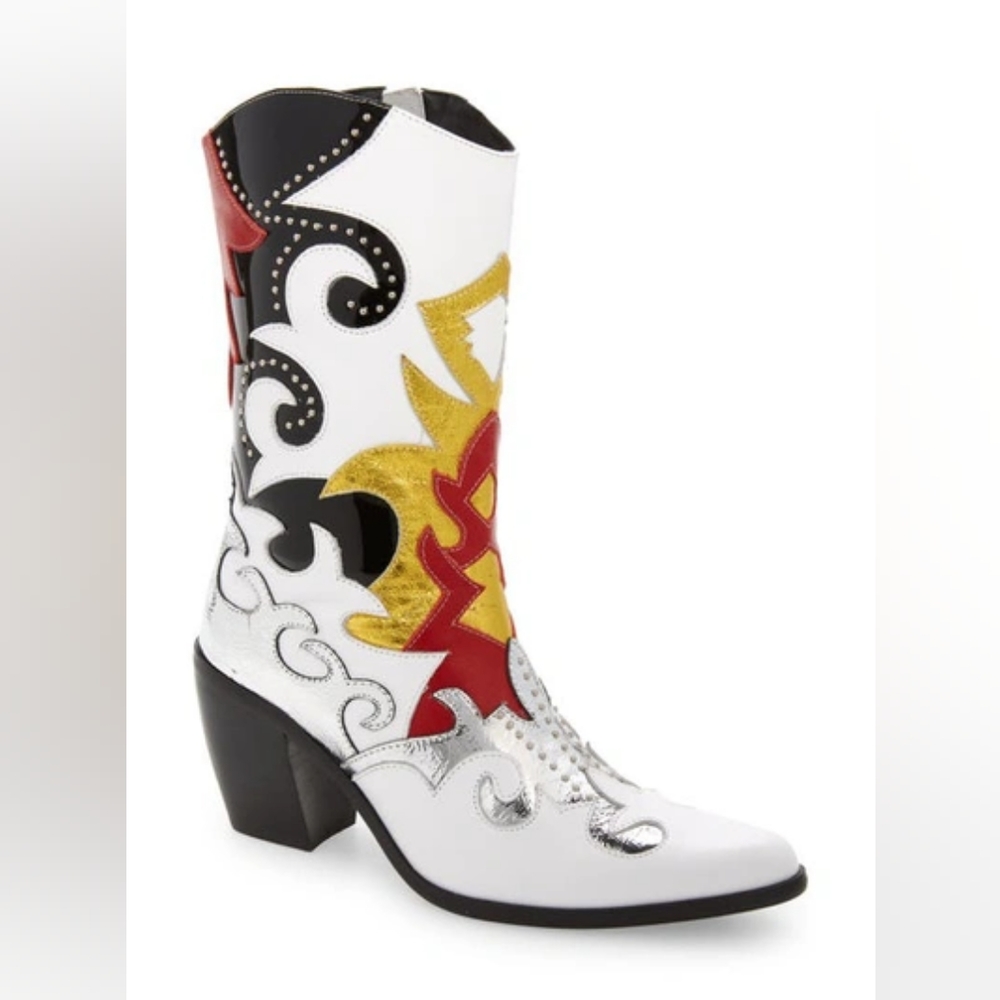 JEFFREY CAMPBELL Saddle Up Cowboy Boots
